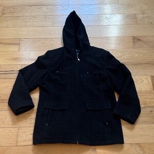 Relativity Black Tweed Jacket XL